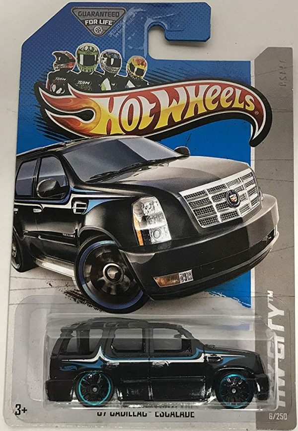Hot Wheels ’07 Cadillac Escalade Black HW City Series 164 Scale