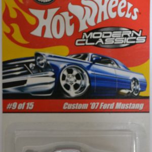 ’07 Custom Ford Mustang Chrome #9 Special Paint Hot Wheels HW Modern Classic Series 1:64 Scale Collectible Die Cast Model Car