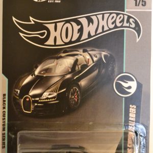 ’08 Dodge Challenger Hot Wheels Black Series Custom-Made Collectors Edition 1:64 Scale Collectible Die Cast Model Car w/Real Rider Rubber Wheels