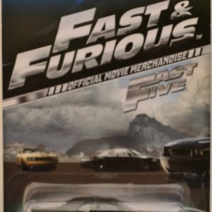 ’08 Dodge Challenger SRT8 Black Custom-Made Hot Wheels with Real Rider Rubber Wheels HW Fast & Furious Series 1:64 Scale Collectible Die Cast Model Car