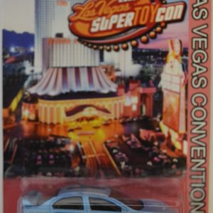 Hot Wheels ’08 Lancer Evolution Custom-Made with Real Rider Rubber Wheels Limited Edition 2015 Las Vegas Super Toy Convention Series 1:64 Scale Collectible Die Cast Model Car.