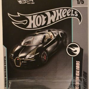 ’09 Corvette ZRI Hot Wheels Black Series Custom-Made Collectors Edition 1:64 Scale Collectible Die Cast Model Car w/Real Rider Rubber Wheels
