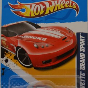 Red 11 Corvette Grand Sport Hot Wheels HW Main Street 12 Series 1:64 Scale Collectable Die Cast Model Car