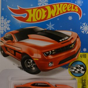 Red 13 Chevrolet Copo Camaro Hot Wheels HW Speed Graphics Series 1:64 Scale Collectable Die Cast Model Car Snowflake Card