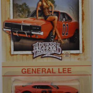 Hot Wheels ’13 Copo Camaro Red Custom-Made with Real Rider Rubber Wheels Limited Edition The Dukes of Hazzard General Lee Series 1:64 Scale Collectible Die Cast Model Car