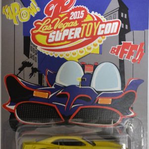Gold ’13 Copo Camaro Custom-Made Hot Wheels Exclusive Car Edition ‘2015 Las Vegas Super Toy Convention’ Series 1:64 Scale Collectible Die Cast Model Car