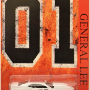 ’13 Copo Camaro White Custom-Made Hot Wheels with Real Rider Rubber Wheels Limited Edition General Lee 01 Series 1:64 Scale Collectible Die Cast Model Car.