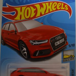 Hot Wheels 2018 50th Anniversary Factory Fresh ’17 Audi RS 6 Avant 271/365, Red