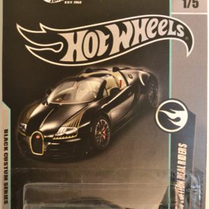 Hot Wheels ’17 Nissan GT-R (R35) Black Series Custom-Made Collectors Edition 1:64 Scale Collectible Die Cast Model Car w/Real Rider Rubber Wheels
