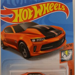 Hot Wheels 2018 50th Anniversary Muscle Mania ’18 Camaro SS 50/365, Orange
