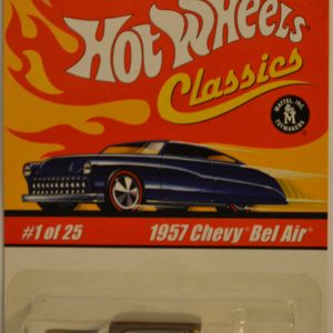 Hot Wheels 1957 Chevy Bel Air Brown 1 of 25 Special Paint HW Classics Series 1 1:64 Scale Collectible Die Cast Model Car