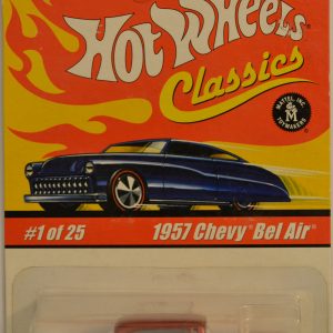 Hot Wheels 1957 Chevy Bel Air Red 1 of 25 Special Paint HW Classics Series 1 1:64 Scale Collectible Die Cast Model Car