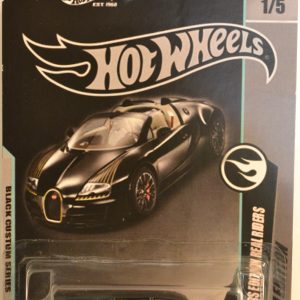 Hot Wheels 1963 Cadilac Hearse Black Series Custom-Made Collectors Edition 1:64 Scale Collectible Die Cast Model Car w/Real Rider Rubber Wheels