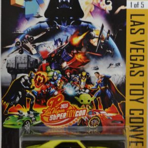 Hot Wheels   1967 Camaro Lime Custom-Made Exclusive Car Edition ‘Las Vegas Toy Convention’ Series 1:64 Scale Collectible Die Cast Model Car.