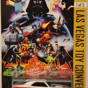 Hot Wheels 1967 Camaro Red-Silver Custom-Made Exclusive Car Edition Las Vegas Toy Convention 2015 Series 1:64 Scale Collectible Die Cast Model Car