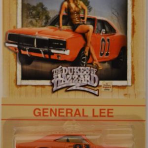 1969 Dodge Charger Orange Custom-Made Hot Wheels with Real Rider Rubber Wheels Limited Edition General Lee The Dukes of Hazzard Series 1:64 Scale Collectible Die Cast Model Car