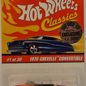 2006 SDCC San Diego Comic Convention Exclusive Hot Wheels Classics 1970 Chevelle Convertible 1 of 3000