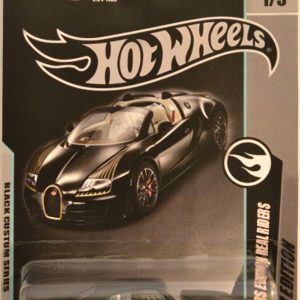 Hot Wheels 1970 Chevrolet Chevelle SS Black Series Custom-Made Collectors Edition 1:64 Scale Collectible Die Cast Model Car w/Real Rider Rubber Wheels