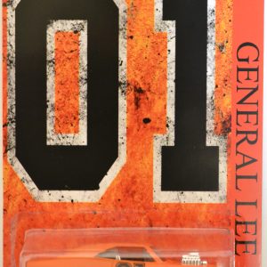 1970 Dodge Charger Orange Custom-Made Hot Wheels with Redline Real Rider Rubber Wheels Limited Edition General Lee 01 Series 1:64 Scale Collectible Die Cast Model Car.