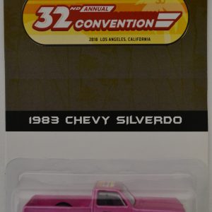 ’55 Chevy Bel Air Casser Yellow Custom-Made Replica Hot Wheels with Real Rider Rubber Wheels Custom Exclusive 32nd Annual Convention Series 1:64 Scale Collectible Die Cast Model Car.