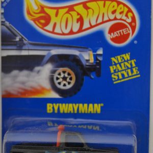 Hot Wheels   Black 1993 BYWAYMAN #77 HW 1:64 Scale Collectible Die Cast Model Car