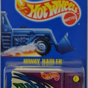 White Purple 1994 Hiway Hauler Hot Wheels HW #238 1:64 Scale Collectible Die Cast Model Car