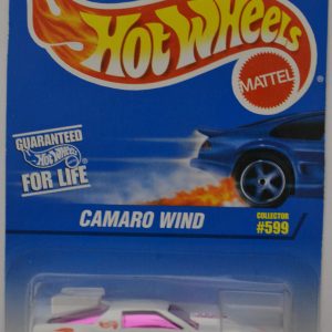 White 1996 Camaro Wind Hot Wheels HW #599 1:64 Scale Collectible Die Cast Model Car