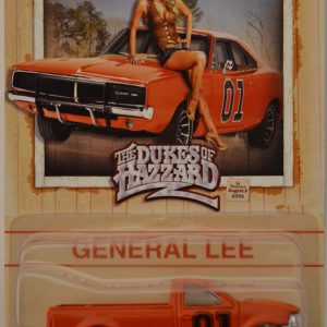1997 Ford F-150 Orange Custom-Made Hot Wheels with Real Rider Rubber Wheels Limited Edition General Lee The Dukes of Hazzard Series 1:64 Scale Collectible Die Cast Model Car.