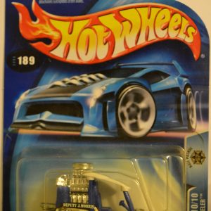 Blue/White 2003 Fore Wheeler #189 Hot Wheels HW Roll Patrol Series 1:64 Scale Collectible Die Cast Model Car