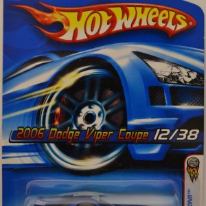 Hot Wheels 2006 Dodge Viper Coupe Blue #12/38 HW 2006 First Editions Series 1:64 Scale Collectible Die Cast Model Car