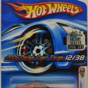 Red 2006 Dodge Viper Coupe #012 Hot Wheels HW Factory Sealed Set1:64 Scale Collectible Die Cast Model Car