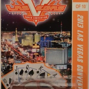 2008 Lancer Evolution Cherry Custom-Made Hot Wheels with Real Rider Rubber Wheels Limited Edition 2013 Las Vegas Convention 1:64 Scale Collectible Die Cast Model Car