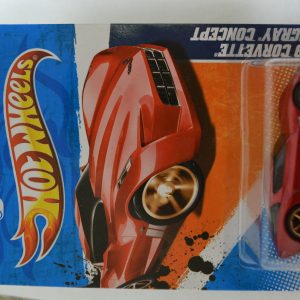 Red 2009 Corvette Stingray Concept Hot Wheels HW Faster Than Ever 11 Series 1:64 Scale Die Cast