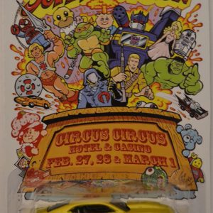 Hot Wheels ’13 Copo Camaro Gold Custom-Made Exclusive Car Edition 2015 Las Vegas Toy Convention Circus Series 1:64 Scale Collectible Die Cast Model Car