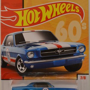 ’65 Ford Mustang Blue #2 of 8 Hot Wheels New 2019 Series 1:64 Scale Collectible Die Cast Model Car