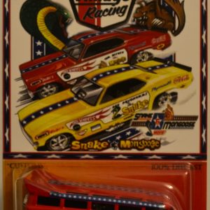 Hot Wheels   21-Window Volkswagen Drag Bus Red Custom-Made Real Rider Rubber Wheels Snake & Mongoose Series 1:64 Scale Collectible Die Cast Model Car