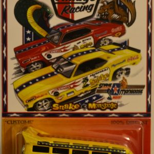 Hot Wheels   21-Window Volkswagen Drag Bus Yellow Custom-Made Real Rider Rubber Wheels Snake & Mongoose Series 1:64 Scale Collectible Die Cast Model Car