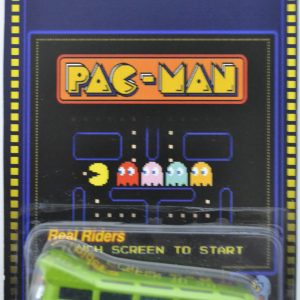 21 Window VW Drag Bus Green Custom-Made Hot Wheels with Redline Real Rider Rubber Wheels Limited Edition Pac-Man Series 1:64 Scale Collectible Die Cast Model Car.