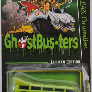 Hot Wheels 21 Window VW Drag Bus Green #8 Custom-Made with Redline Real Rider Rubber Wheels Limited Edition LAX Convention Ghostbusters Series 1:64 Scale Collectible Die Cast Model Car.