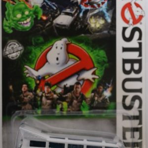 21 Window VW Drag Bus White Custom-Made Hot Wheels with Redline Real Rider Rubber Wheels Limited Edition Ghostbusters Series 1:64 Scale Collectible Die Cast Model Car.