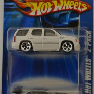 Hot Wheels 2 Cars Pack Ferrari 575 GTC & ’07 Cadillac Escalade 1:64 Scale Collectible Die Cast Model Car