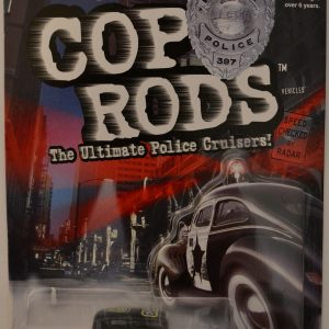 ’32 Ford Vicky Syracuse Police White Hot Wheels HW Cop Rods The Ultimate Police Cruisers! Series 1:64 Scale Collectible Die Cast Model Car