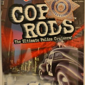 ’40 Ford Cheyenne, WY Police Dept. Hot Wheels HW Cop Rods The Ultimate Police Cruisers! Series 1:64 Scale Collectible Die Cast Model Car