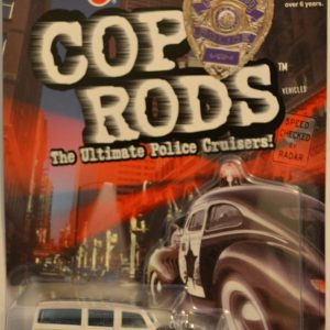 ’40 Woodie El Segundo Police Dept. Hot Wheels HW Cop Rods The Ultimate Police Cruisers! Series 1:64 Scale Collectible Die Cast Model Car