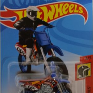 Hot Wheels 2018 HW Daredevils HW450F (Dirt Bike), Red and Blue