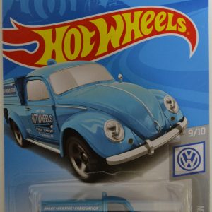 Hot Wheels 2019 Volkswagen Series ’49 Volkswagen Beetle Pickup 47/250, Metallic Blue