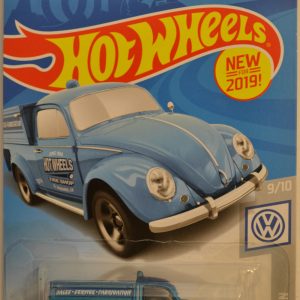 Hot Wheels   ’49 Volkswagen Beetle Pickup Blue #47 Custom-Made with Real Rider Rubber Wheels HW Volkswagen Series 1:64 Scale Collectible Die Cast Model Car