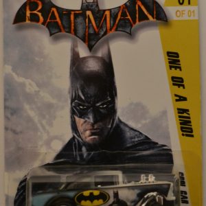 ’55 Chevy Bel Air Gasser Custom-Made Hot Wheels with Real Rider Rubber Wheels Limited Edition Batman One of a Kind Series 1:64 Scale Collectible Die Cast Model Car.