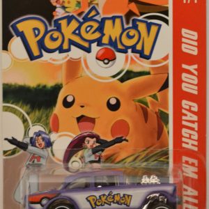 ’55 Chevy Bel Air Gasser Purple Custom-Made Hot Wheels Limited Edition Pokemon Series 1:64 Scale Collectible Die Cast Model Car