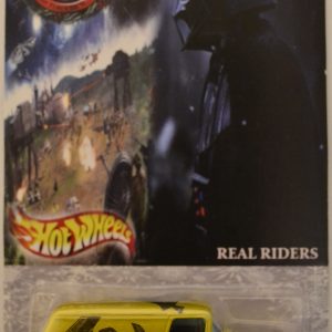 Hot Wheels   ’55 Chevy Panel Gold Custom-Made with Real Rider Rubber Wheels Special Hilidays Edition Star Wars Series 1:64 Scale Collectible Die Cast Model Car